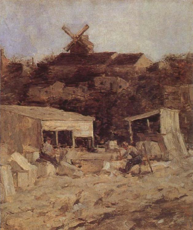 Matthijs Maris Quarry at Montmartre